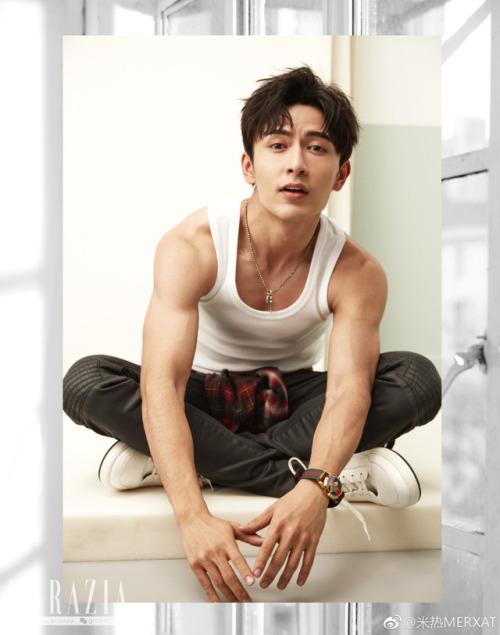 wes2men: 米热 - Mi Re is photographed for Grazia magazineweibo : 米热MERXAT