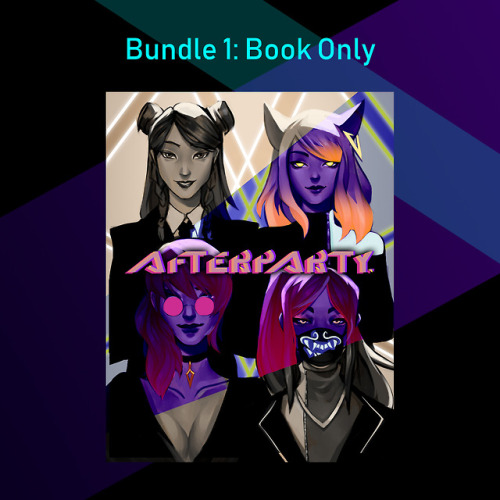 afterpartyzine: Ain’t nobody bringing us down. Pre-orders for AFTERPARTY.: A K/DA Charity Zine