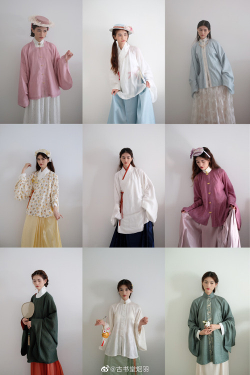 hanfugallery:annual daily fashion summary of chinese hanfu via 大明时尚搭配频道