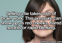 lifehackable:  Signs whether or not someone is lying to you. Very useful knowledge.
