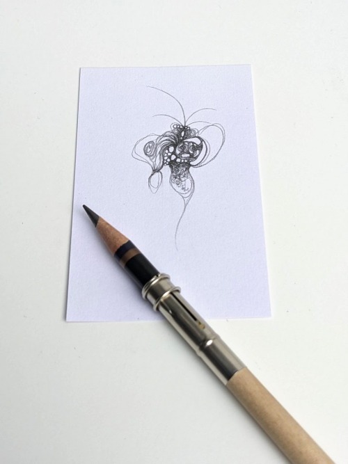 Last Nights Drawing. I Make These Tiny Drawings Right Before I Get Into Bed.