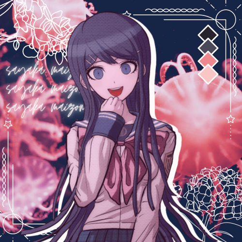 sayaka maizono (dr1) icons (2000 x 2000) for no one!