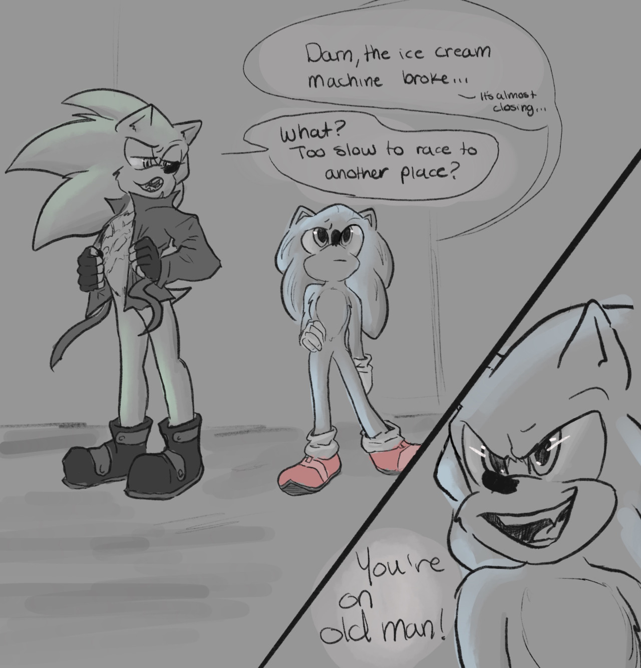 Roasting Sonamy Fan Art 