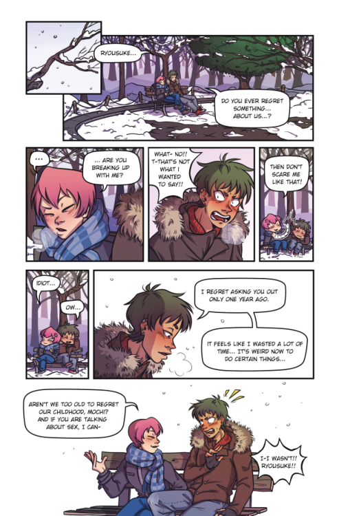 amc-art: Comic for the great zine Keystone~! It was such a pleasure to work with my friends and with
