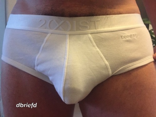 Tighty whitie Tuesday in my gift from n2briefs69. Love getting white briefs in the mail.