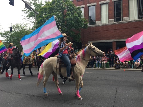 Spokane Pride Has LGBTQ+ Pride Horses