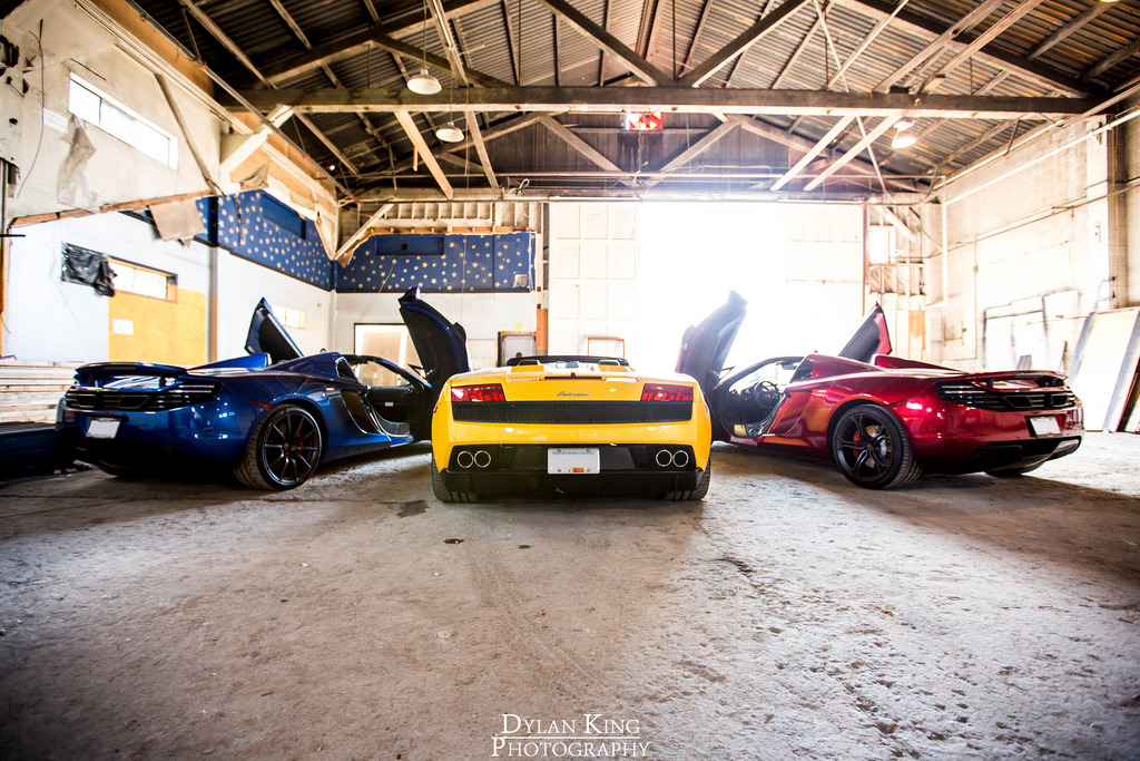 automotivated:  McLaren Syder duo + LP560 shoot (by Dylan King Photography)