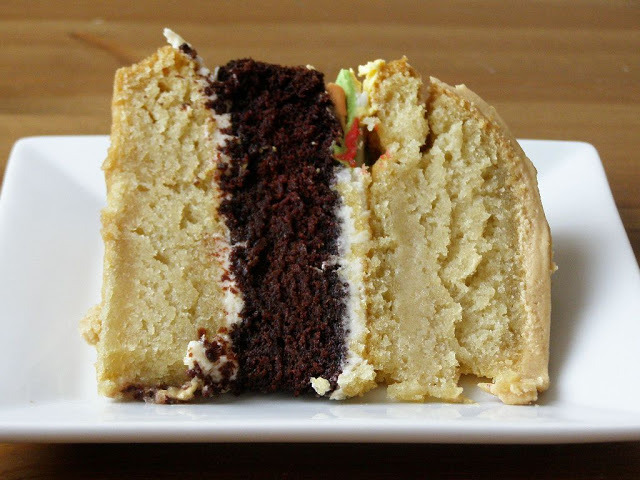 veganinspo:  Vegan “Veggie Burger” Cake 