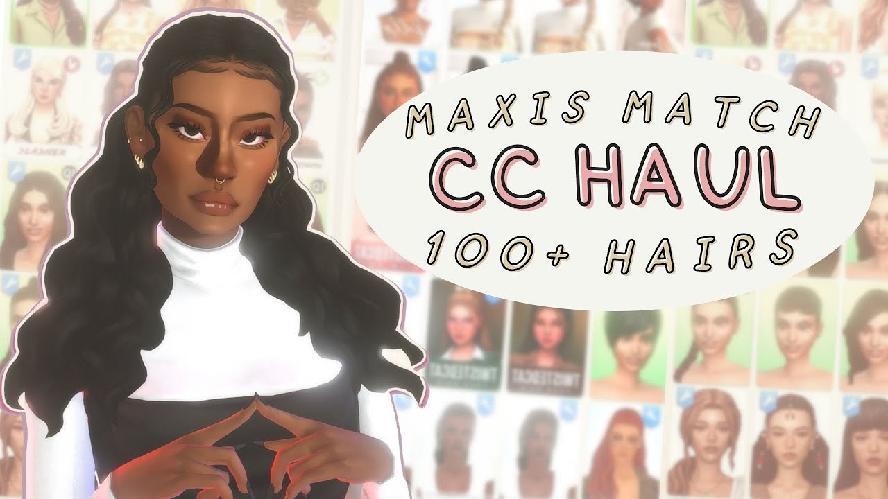 🌊 MAXIS MATCH CC FINDS  The Sims 4 Custom Content Haul + CC List 