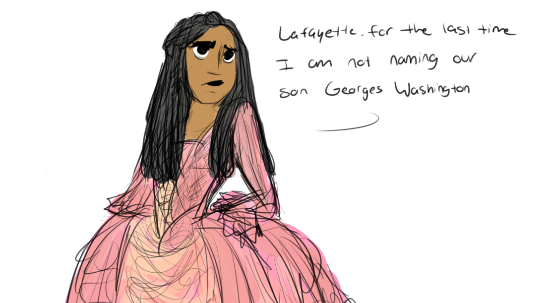 macaroon22:  Adrienne and Lafayette are my otp,  They were in an arranged marriage,