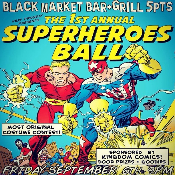 at Black Market Bar and Grill