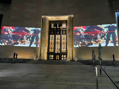 Brooklyn Public Library - Art Projection for Movement: Art for Social Change6.28.2021 