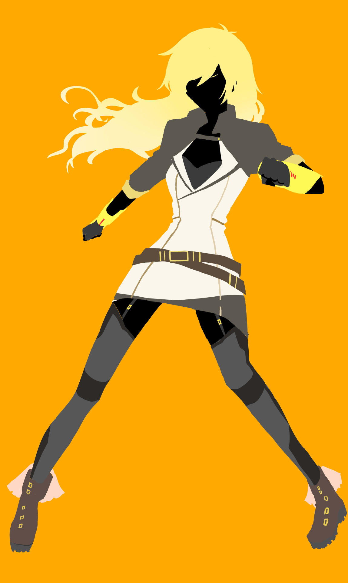 muromaki:  This is actually a WiP, but I really like the simple silhouette style