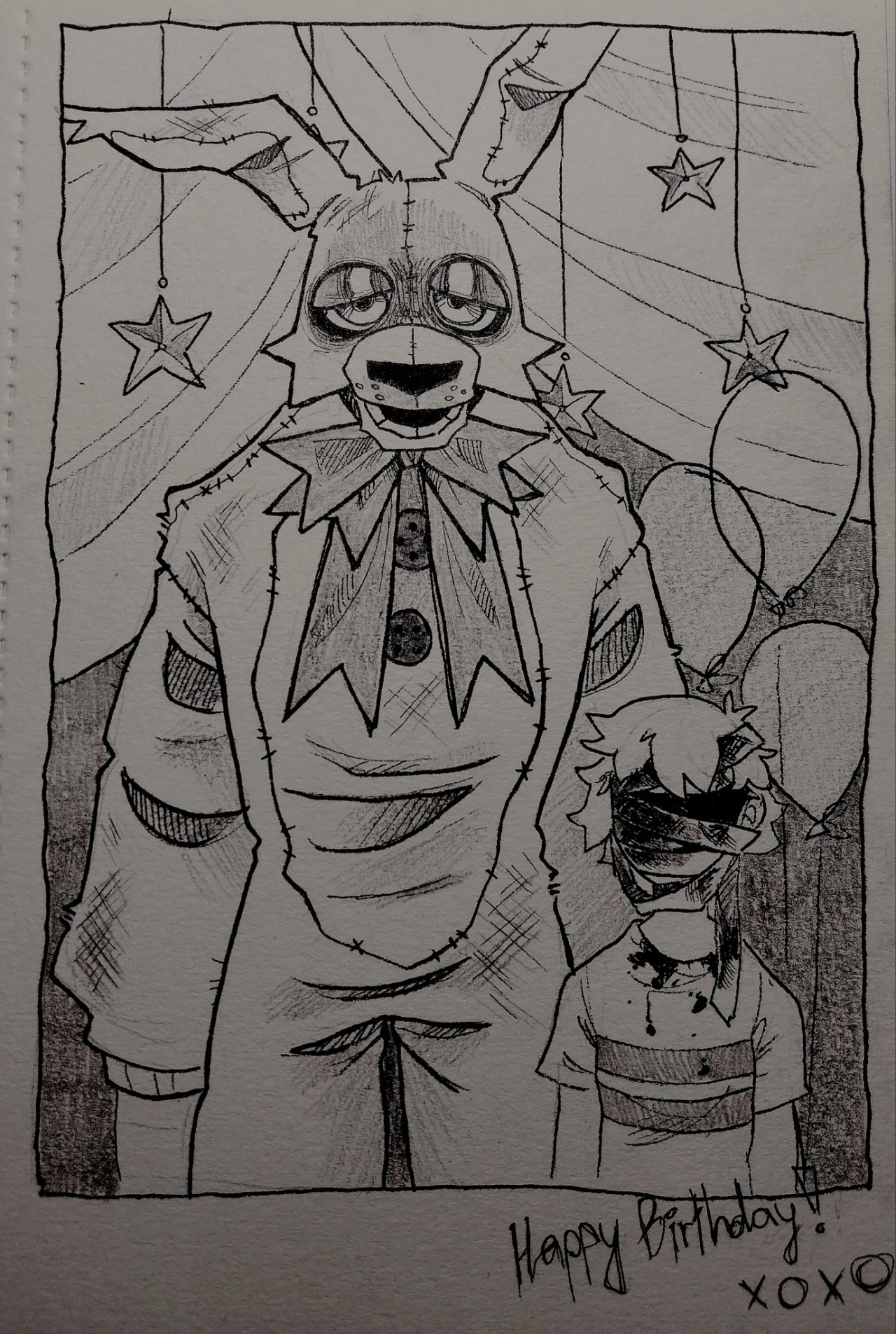 Five nights at freddy's  Bonnie magancito - Illustrations ART street