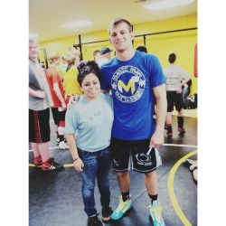 wrestlingistheshitt:  I met David Taylor