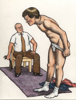 boxermann:  scott-spanking-nh:  I need a trip back to the good ol’ days.  I loved to piss Dad off when he was just in his boxers. He would strip me down an put me over his lap. I would wiggle pretending to try to get away till my dick went into the