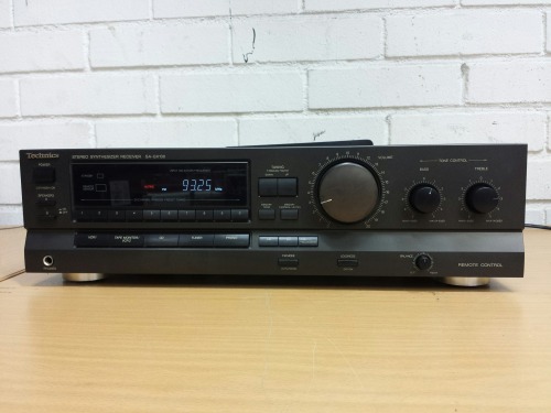 Technics SA-GX130 Stereo Synthesizer Receiver, 1993