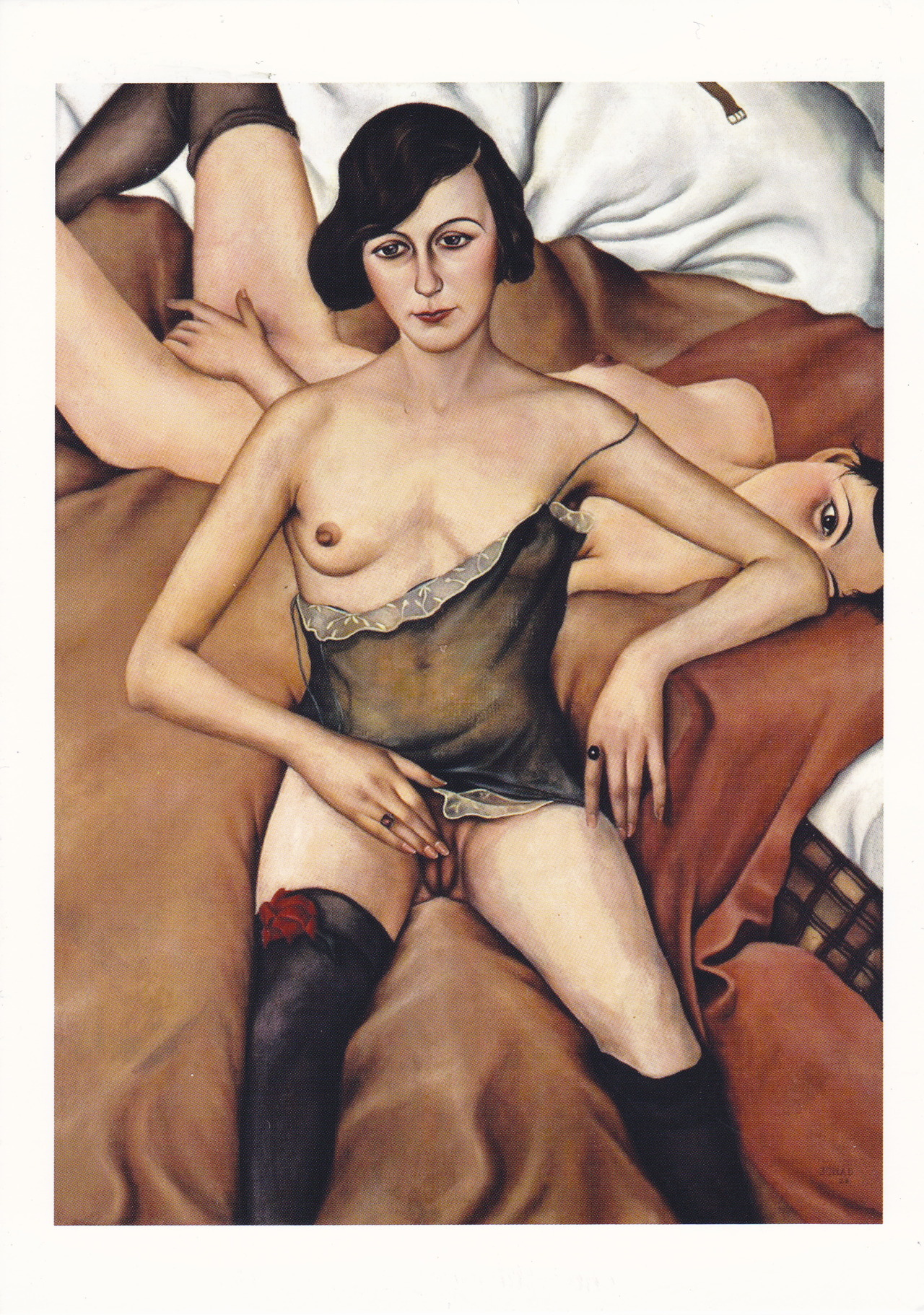 kutxx:  3. Christian Schad Zwei Mädchen 1928, oil on canvas 