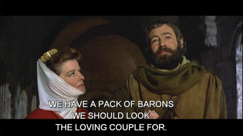 enjossuh: (1968) The Lion in Winter quote seriesHenry II: We have a pack of barons we should look th
