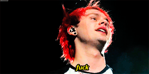 patheticalum:  psychoticlukee:  calumssoul: "I've said it. Fuck me and fuck