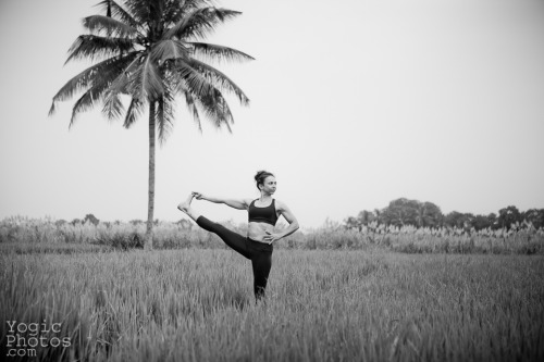 Melina in Mysore, India. Melina is the founder of Ashtanga Yoga Kifisia in Greece. Christine Hewitt 