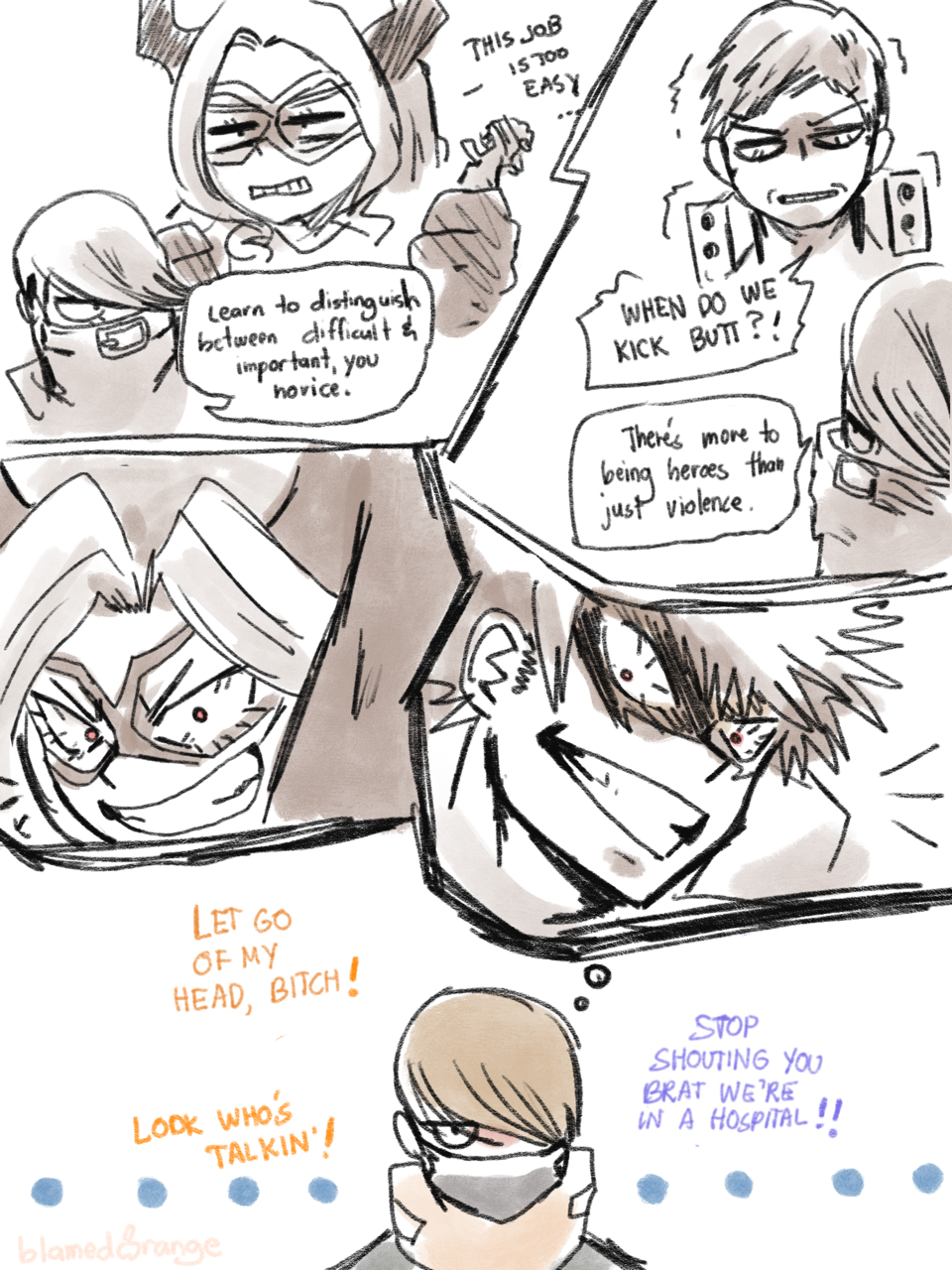 blamedorange:  After seeing Best Jeanist scold Mt.Lady in that rescue mission, I