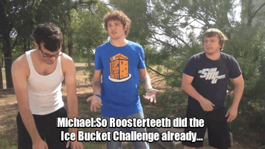 achievementt-teeth:   Achievement Hunter Accepts The Ice Bucket Challenge (x)   