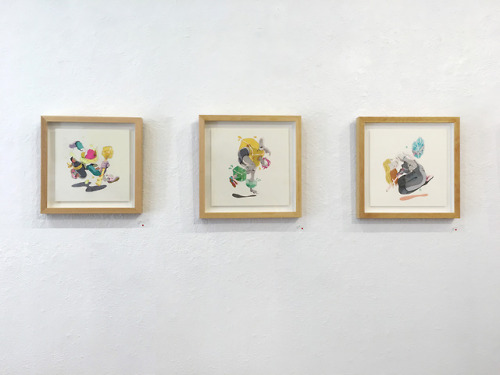 Some shots of my solo show “Jelly Time “ at the Giant Robot gallery Los Angeles~ Almost sold out aga