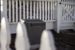 graveplaces:  A Captain’s grave in Historic Life-Saving Station and G Ranch Cemetery, Point Reyes, CA 