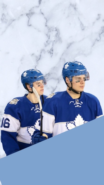 Where Hockey Meets Art — wallpapers • auston matthews & mitch marner +