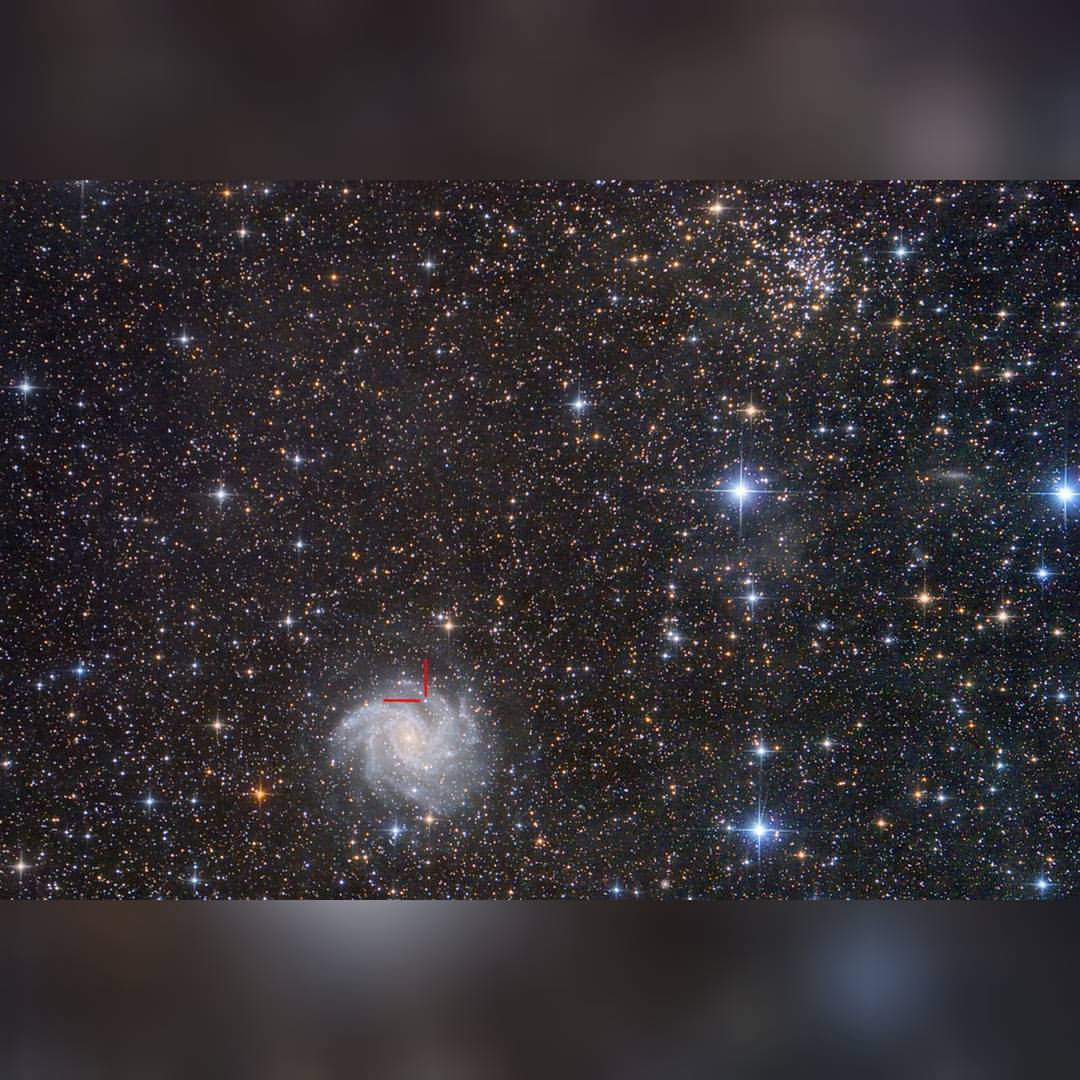 Star Cluster, Spiral Galaxy, Supernova #nasa #apod #starcluster #ngc6939 #spiralgalaxy