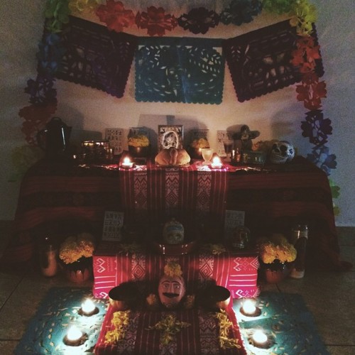 Mi altar ✨✨ #DíaDeMuertos #MéxicoChingón #yanadria