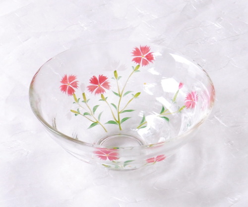 japanese-plants:Tableware with fringed pink designs