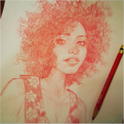 melmilton:    This Mornings Portrait  Sketch