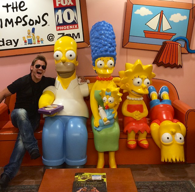 hiitsmekevin:  Happy to announce my joining of the cast of #TheSimpsons! Not sure