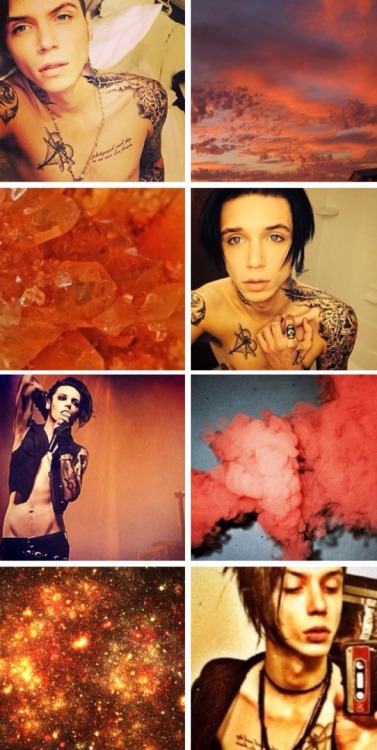 bladeofabrokenpromise: Andy Biersack + rainbow (Part 3) (Please do not remove caption or remove/chan