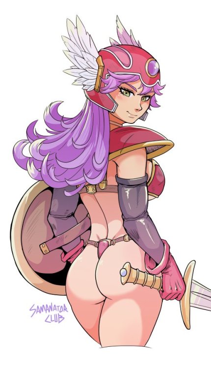 samanatorclub: Colored a Dragon Quest Soldier! I’m glad I finally have a chance to draw her because 