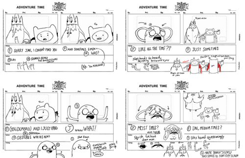 Ive had this sitting around for long enough so!  Here’s the storyboard test I did for adventure time