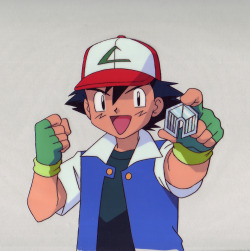 pokescans:  Cel of Ash/Satoshi getting his