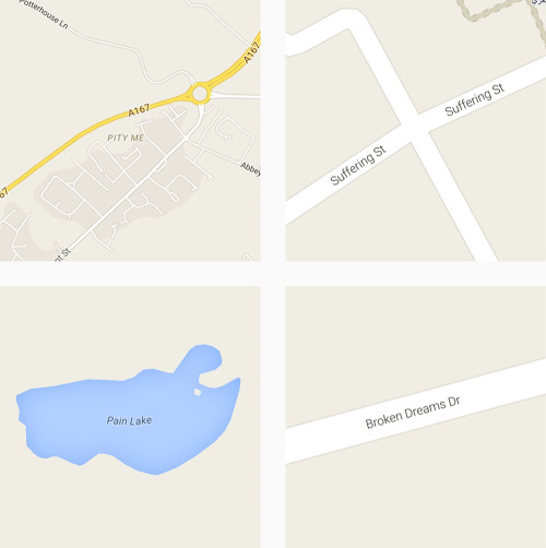 itscolossal:Archiving the World’s Saddest Destinations Via Google Maps