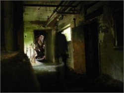 sixpenceee:  A shadow figure was captured in the abandoned Allen County Tuberculosis Hospital in Ohio. 