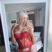 Porn Rose sent a selfie to Mr. Crude with the photos
