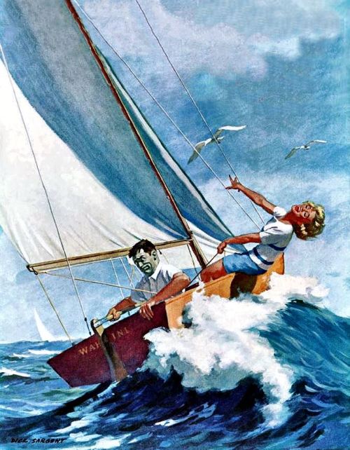 soaringsearingphoenix: future-ghosts: danismm: “Life on the ocean wave” by Dick Sargent,