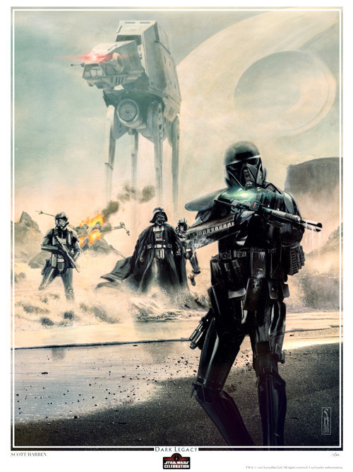 starwarsartnow:  Dark Legacyby Scott Harben