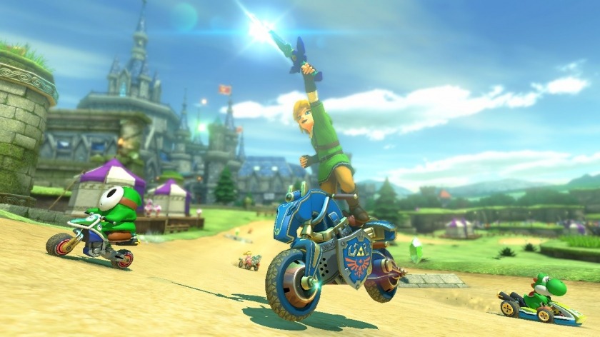 challengerapproaching:  Some new screenshots of Mario Kart 8’s first pack of DLC,