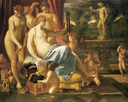 karamazove:Venus And The Graces — Annibale Carracci (1560-1609)