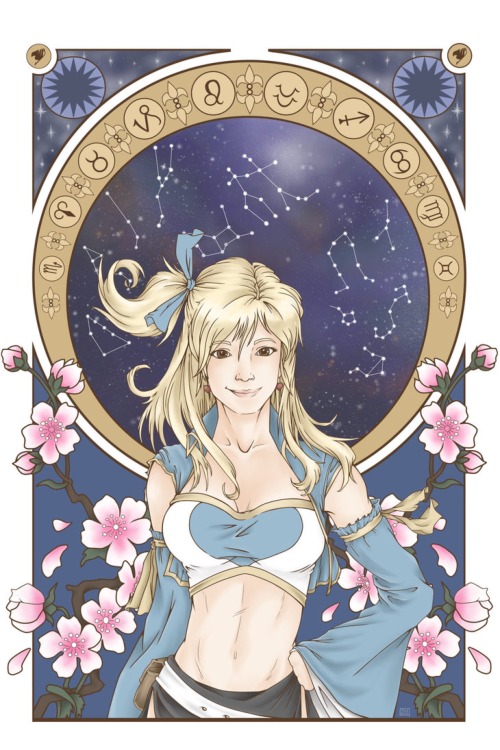tsademcxo:Just finished this Lucy drawing :)