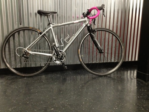 bicyclerelated:  Gotta keep the wife’s whip clean and dialed.