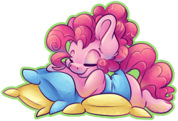 cutepencilcase:Even Pinkie Pie runs out of