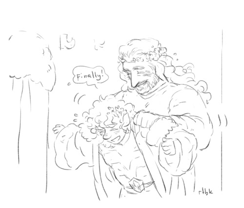 rutobuka2:bagginshield wedding for @ahiddenkitty ♥♥ ft. huge heavy wedding robes that 
